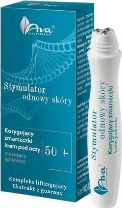 Actual product image Ava Cosmetics Laboratory Skin Renewal Stimulator Lifting Wrinkle Face Eye Cream Serum (15 ml, Night cream)