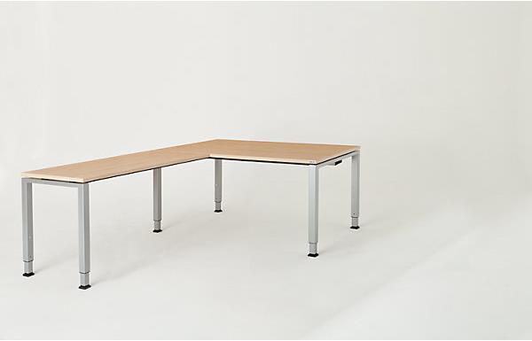 Actual product image Mauser Desk, chained, foot shape square/rectangular tube