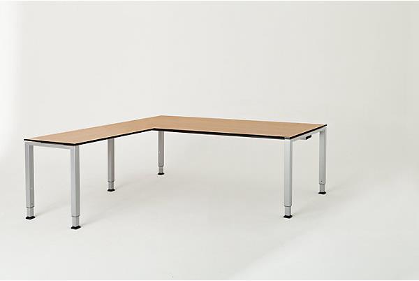 Actual product image Mauser Desk, chained, foot shape square/rectangular tube