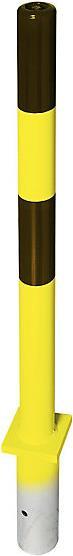 Actual product image kaiserkraft Steel barrier post