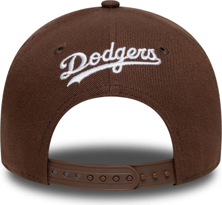 Produktbild New Era A-Frame Snapback Cap - Los Angeles Dodgers Braun (One Size)