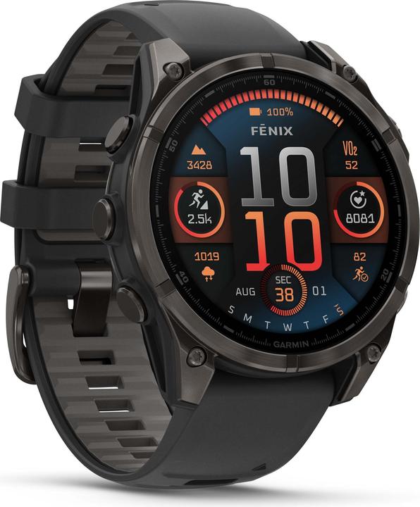 Produktbild Garmin Fenix 8 AMOLED Sapphire Titan (47 mm)