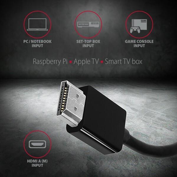 Actual product image Axagon HDMI (Typ A) — VGA (0.15 m)