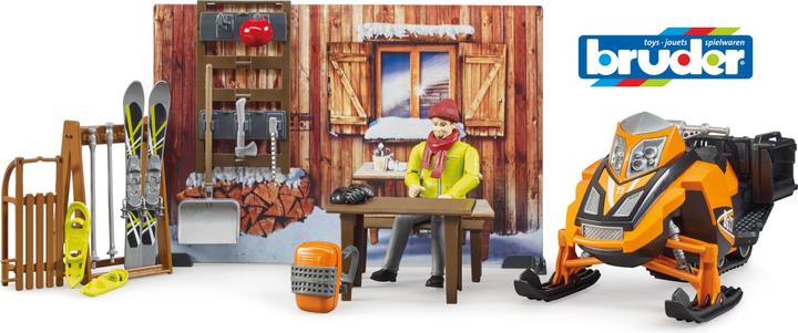 Immagine prodotto Bruder rifugio di montagna bworld con motoslitta