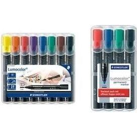 Thumbnail - Staedtler, Marker, 352 Marker Lumocolor Permanent (Mehrfarbig, 2 mm, 8 x)