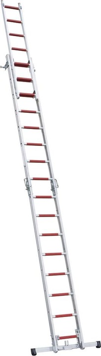Actual product image Dönges Fire brigade multi-function ladder DIN EN 1147, 3-section (455 cm)
