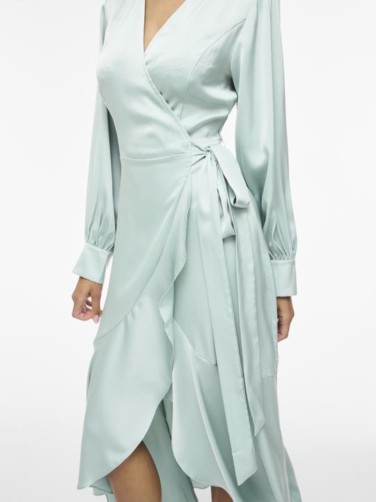 Image du produit Vila VITWINKLE Maxi Kleid mit V-Ausschnitt (38)