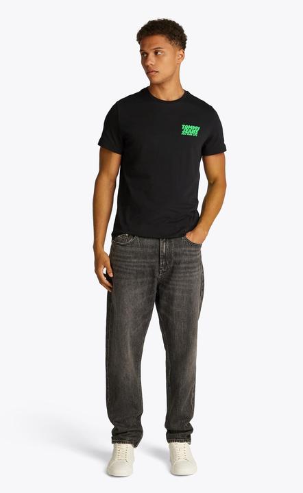 Productafbeelding Tommy Jeans Tjm Slim Bubble Print Ss Tee Ext (S)