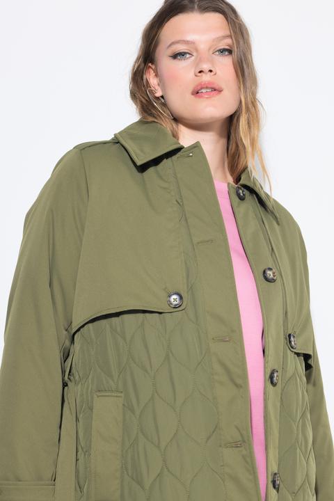 Immagine prodotto Studio Untold Trench dal taglio svasato con trapuntatura, imbottitura e cintura