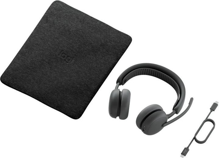 Actual product image Logitech 981-001498, Wireless, Graphite (Cable, Wireless, USB-C, Zoom)