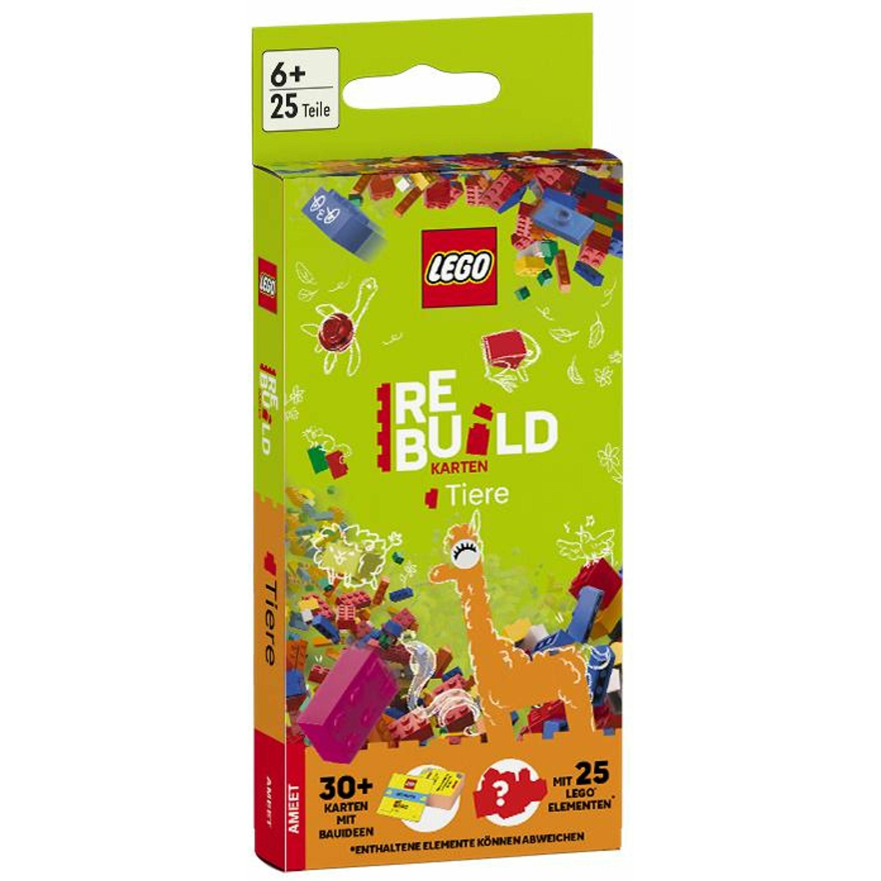 Ameet LEGO - Rebuild Activity Cards - Tiere