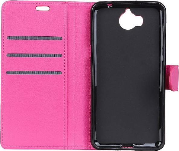 Produktbild MU Classic Leder Hülle mit Litchitextur (Huawei Y5 (2017), Huawei Y6 (2017))