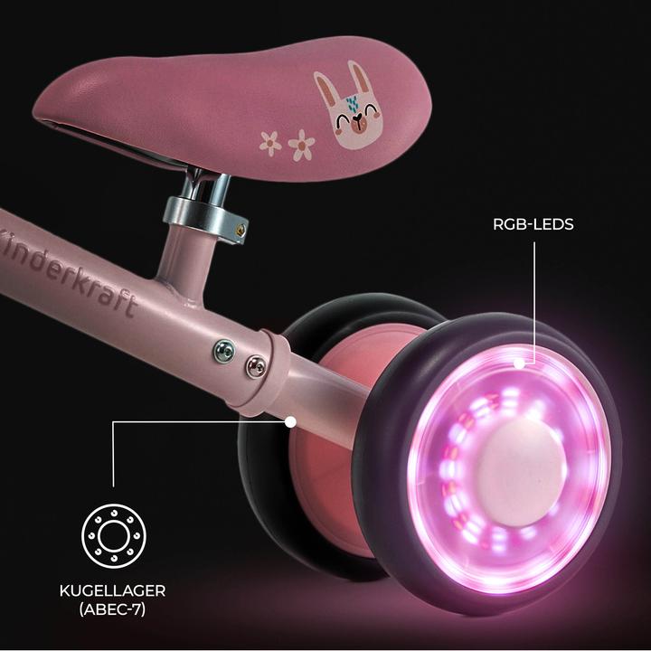 Produktbild KinderKraft mini balance bike CUTIE FLASH Pink