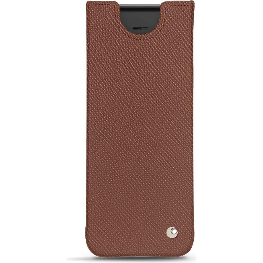 Noreve Lederschutzhülle (Samsung Galaxy Z Fold2), Smartphone Hülle, Braun