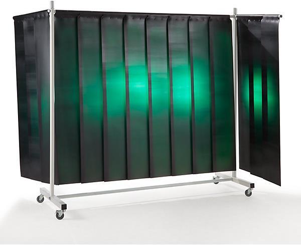 Image du produit kaiserkraft Barrière de sécurité de soudage PREMIUM, mobile