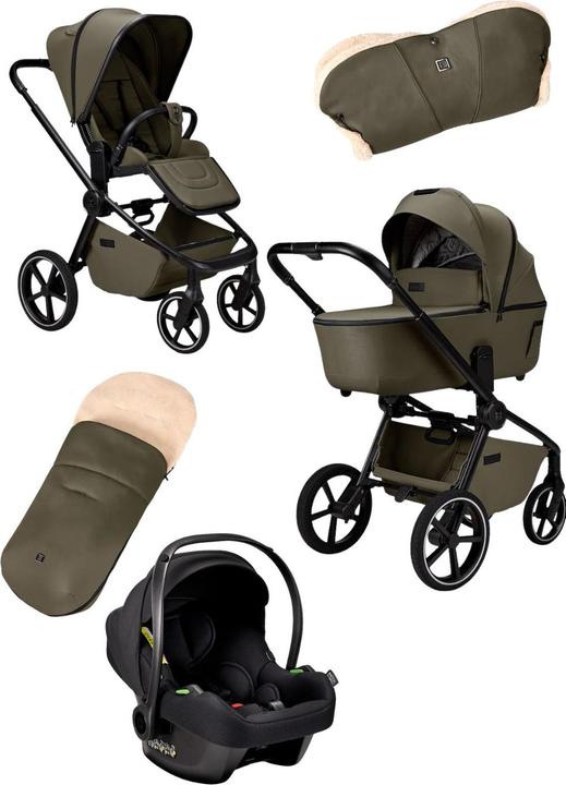 Actual product image Moon Resea 2.0 Kinderwagen Cozy Spring Set mit Cosmo 2.0 (0 Months - 4 years)