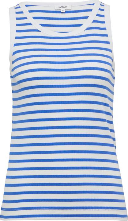 Produktbild s.Oliver T-Shirt Elastisches Top mit Rippstruktur (42)