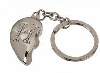 Actual product image Ootb Metal keychain, Broken Heart