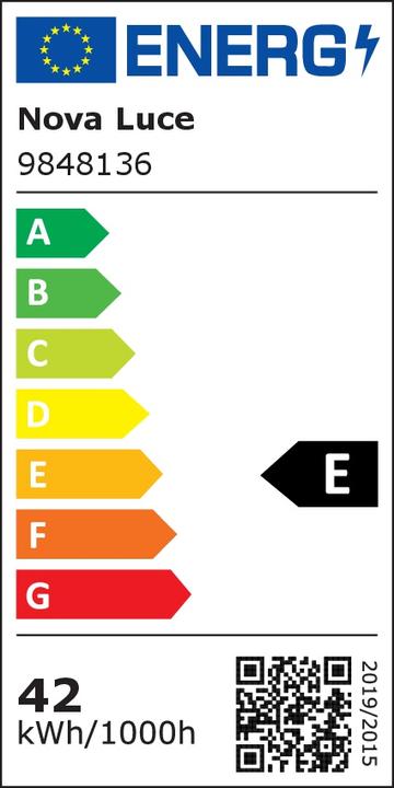 Energy Label Nova Luce Gropius (300 lm)