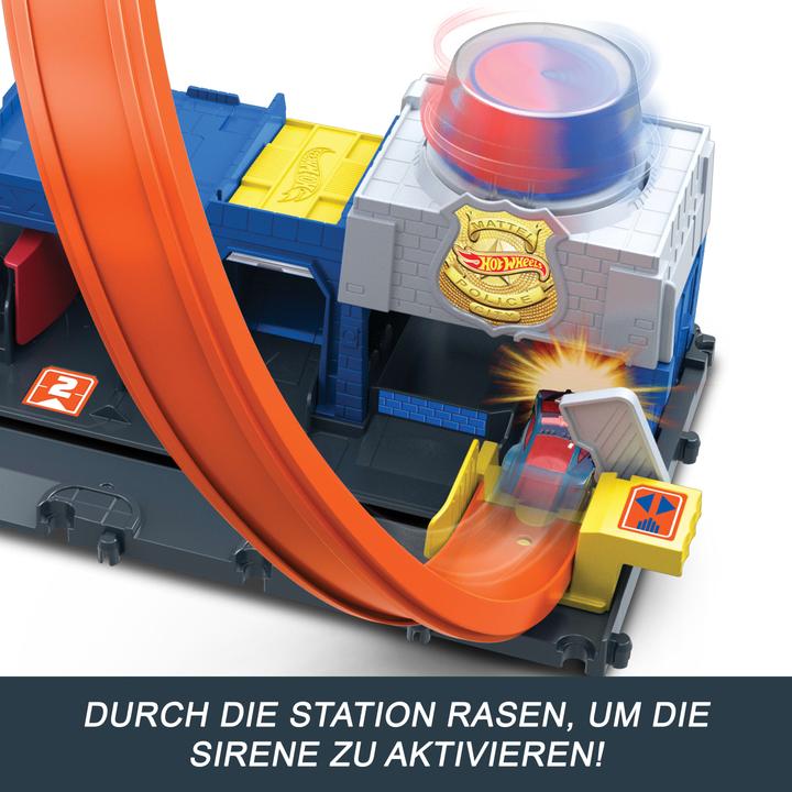 Actual product image Hot Wheels City Super Polizeistation