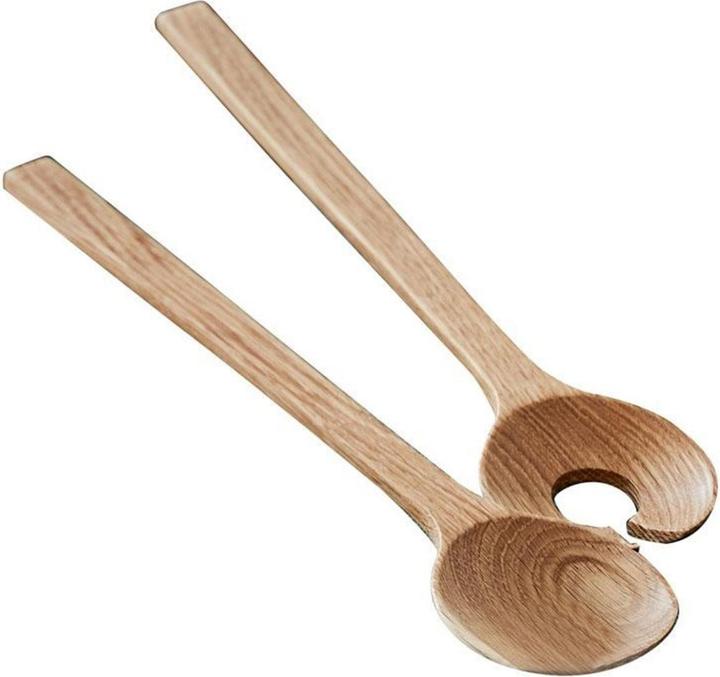 Immagine prodotto Bitz Insalata server Oak Set, 24 cm (Server insalata)
