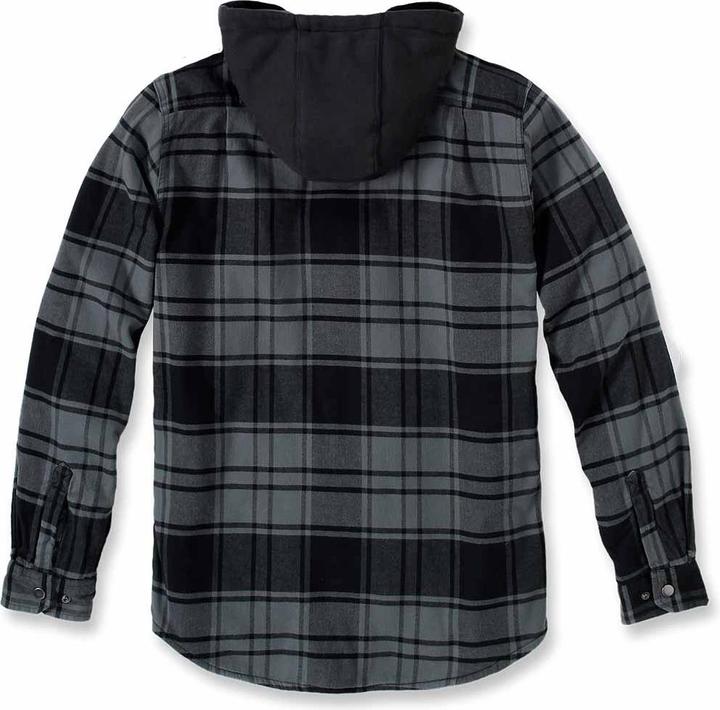 Produktbild Carhartt Flannel Fleece Lined Hooded Shirt Jacket (M)