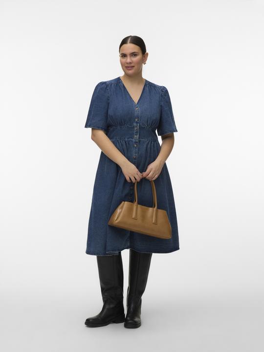 Denim bleu moyen