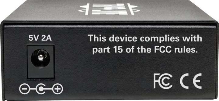 Produktbild Eaton Gigabit Singlemode Fiber to Ethernet Media Converter 10/100/1000 SC 1310nm 20km 12.4