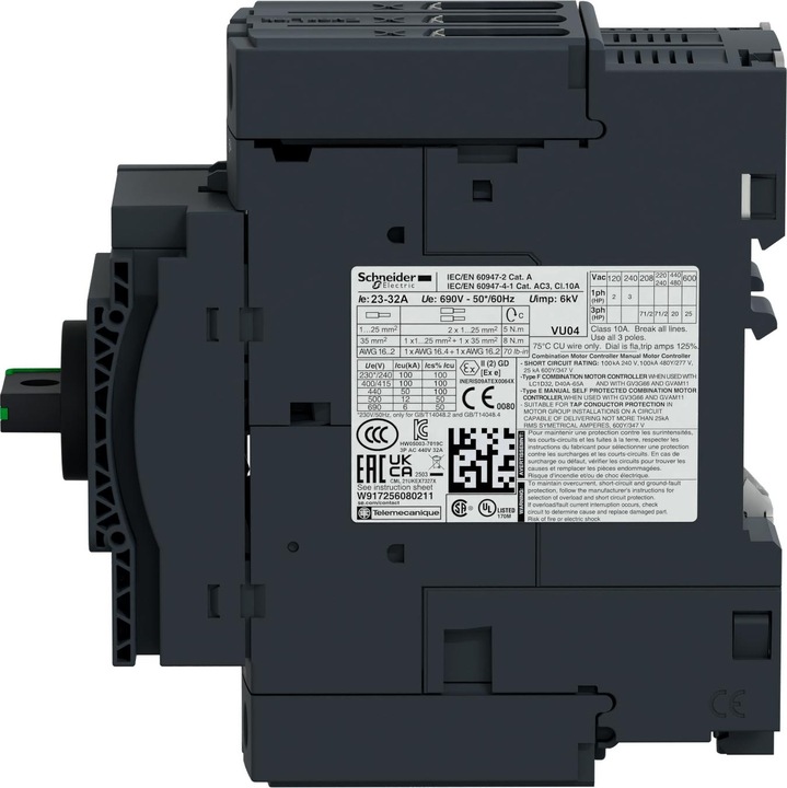 Immagine prodotto Schneider Electric Interruttore magnetotermico 48-65A