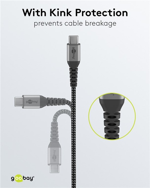 Image du produit Goobay USB C – USB C (1 m, USB 2.0)