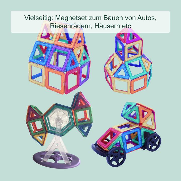 Produktbild Relaxdays Magnetbausteine Set für Kinder