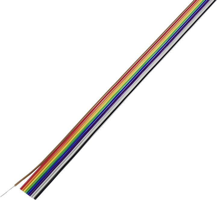 Produktbild Tru Components Flachbandkabel farbig