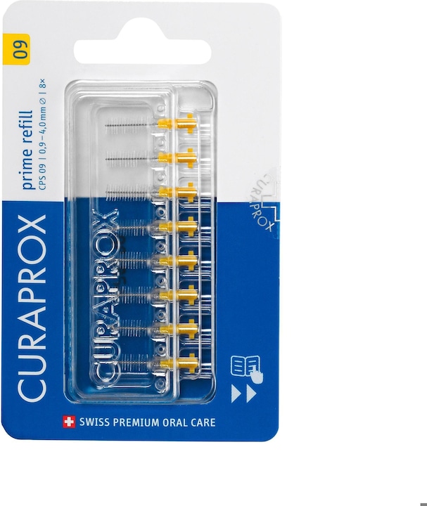 Produktbild Curaprox CPS 09 Prime Refill (8 x, 4 mm)