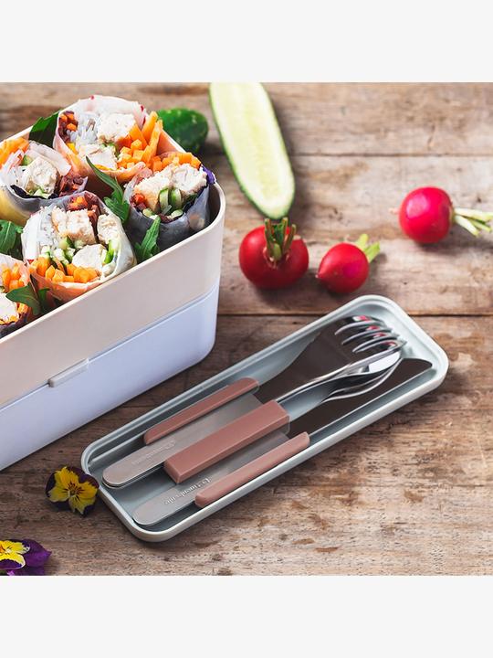 Produktbild Monbento MB Slim Box - Besteck to go (3 Stück, Besteck Set)