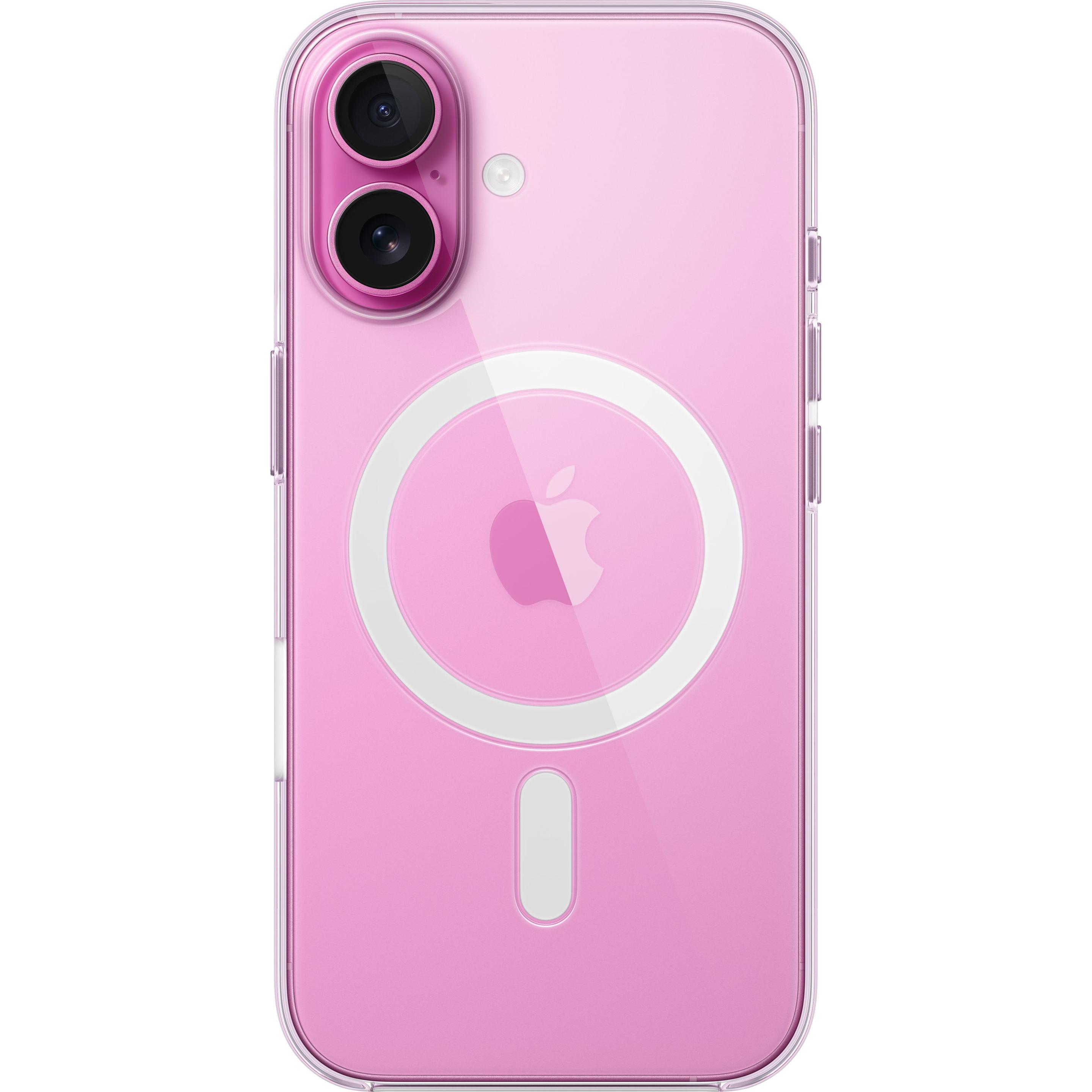 Apple Clear Case with MagSafe (Apple iPhone 16), Smartphone Hülle, Transparent