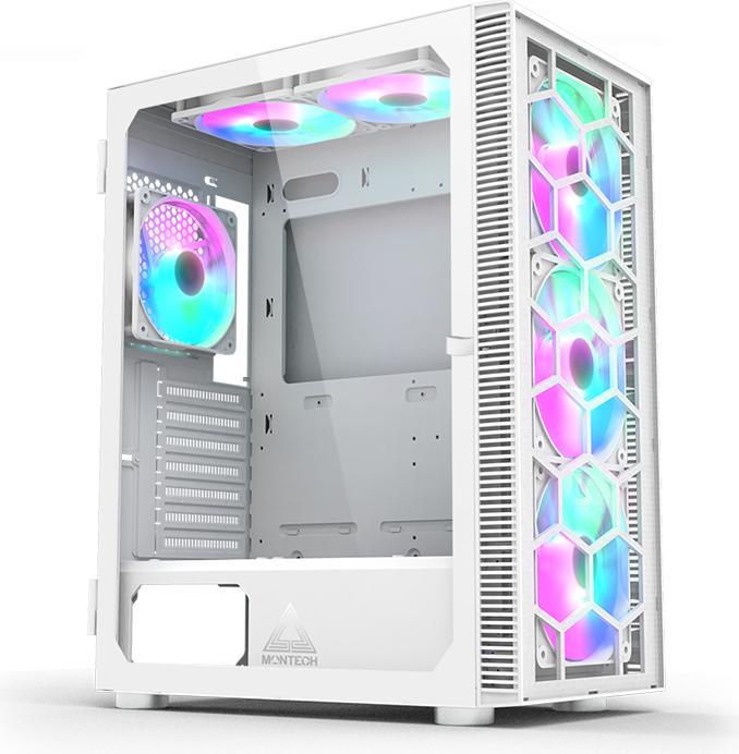 Immagine prodotto Montech X3 Vetro Bianco (Mini-ITX, mATX, ATX)