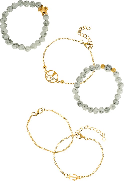 Produktbild Heideman Multi Armband goldfarbend (100% Edelstahl)