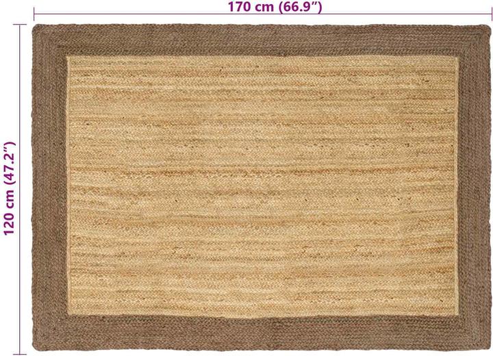 Produktbild vidaXL Moderner Teppich (170 x 120 cm)