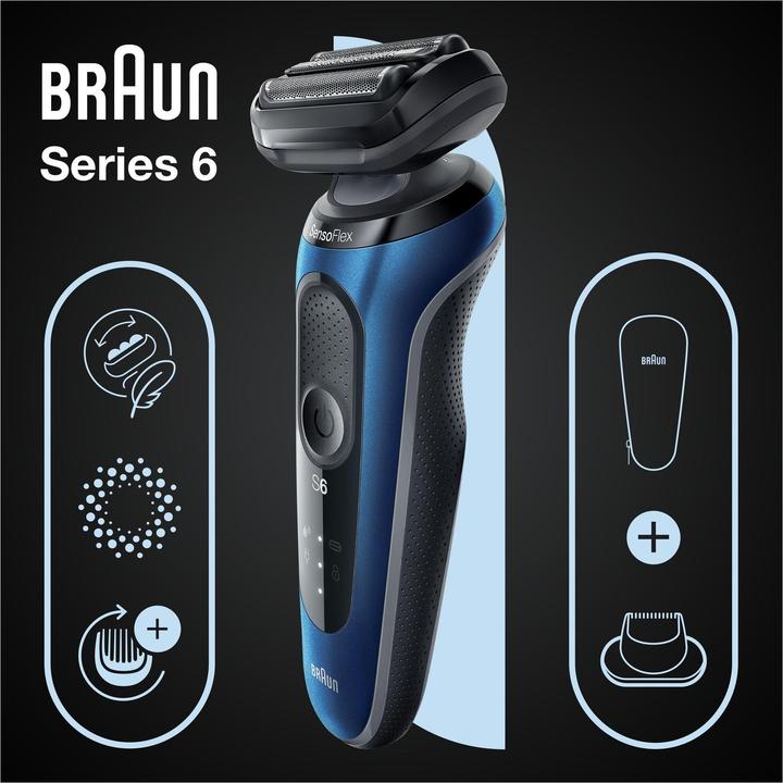 Produktbild Braun Series 6 Elektrorasierer mit Präzisionstrimmer (60-B1200s)