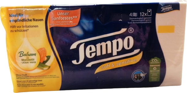 Produktbild Tempo Taschentücher soft&sensitive