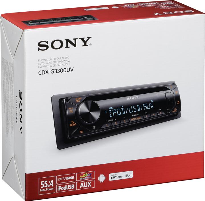 Produktbild Sony CDX-G3300UV