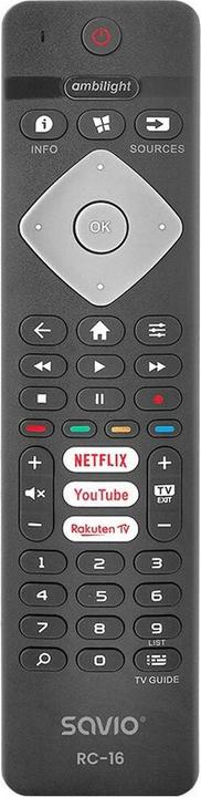 Savio RC-16 (Universal remote control, Infrared)