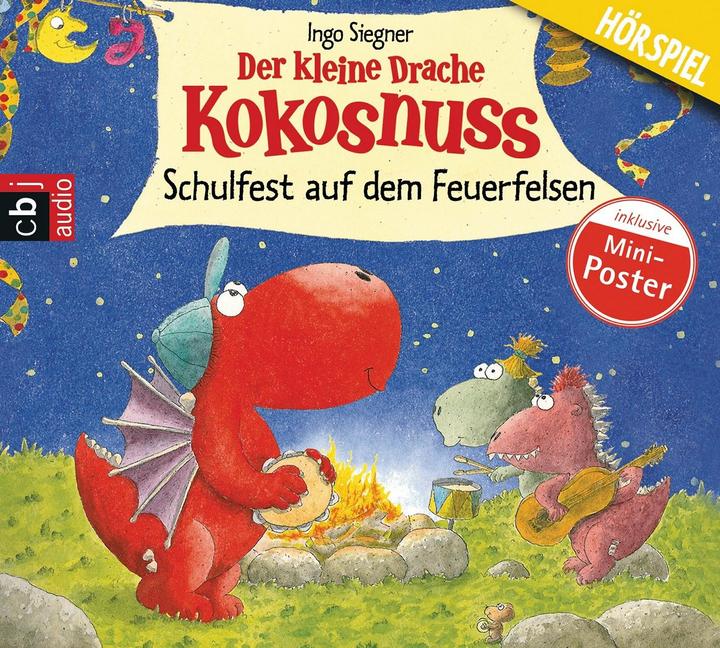 Produktbild Der kleine Drache Kokosnuss - Schulfest auf dem Feuerfelsen (Ingo Siegner, Deutsch)