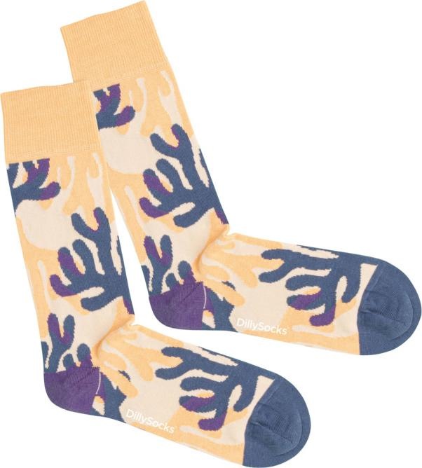 Actual product image DillySocks Moonshine Coral (Single pack, 36 - 40)