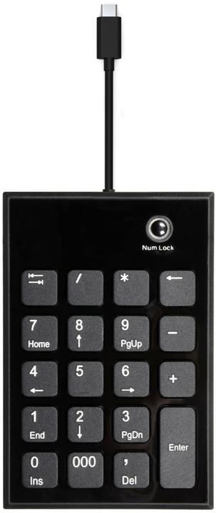 Port Designs 900801 Numeric keypad notebook USB (Numeric keypad, Cable)