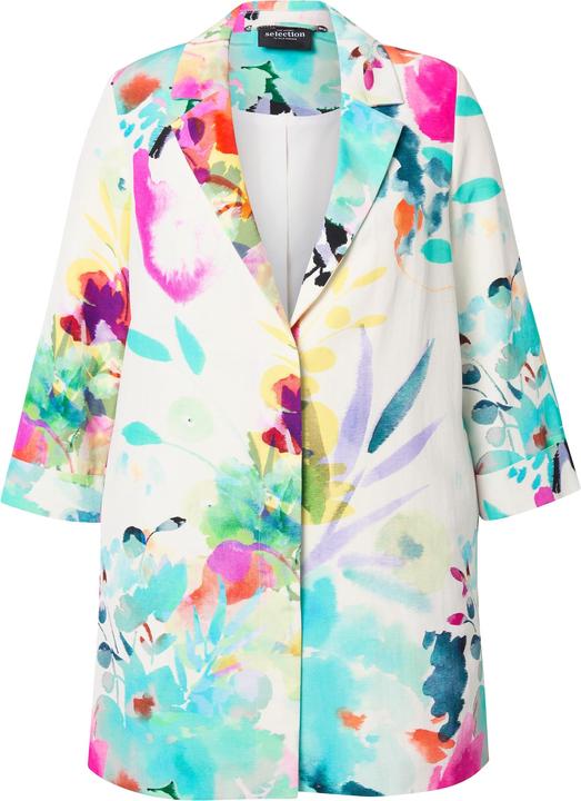 Produktbild Ulla Popken Jacke, A-Linie, Reverskragen, Langarm (42, 44)