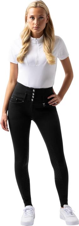 Image du produit Horze pantalon équitation taille haute full grip tara (44)