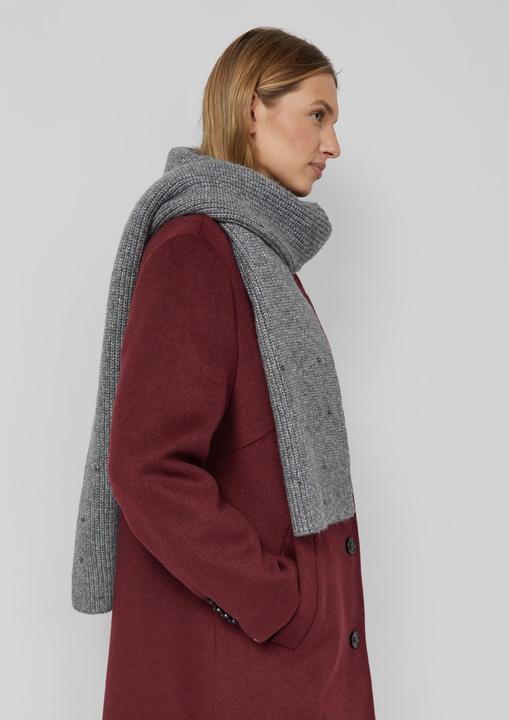 Immagine prodotto s.Oliver Tuch Breiter Strickschal mit Schmuckperlen-Details