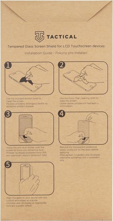 Produktbild NoName Tactical Glass Shield 2.5D sklo pro Xiaomi Redmi Note 13 /5G Clear (1 Stück, Xiaomi Redmi Note 13 4G)