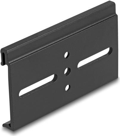 Image du produit Delock Clip de montage en aluminium pour profilé chapeau 80,0 x 47,8 mm s